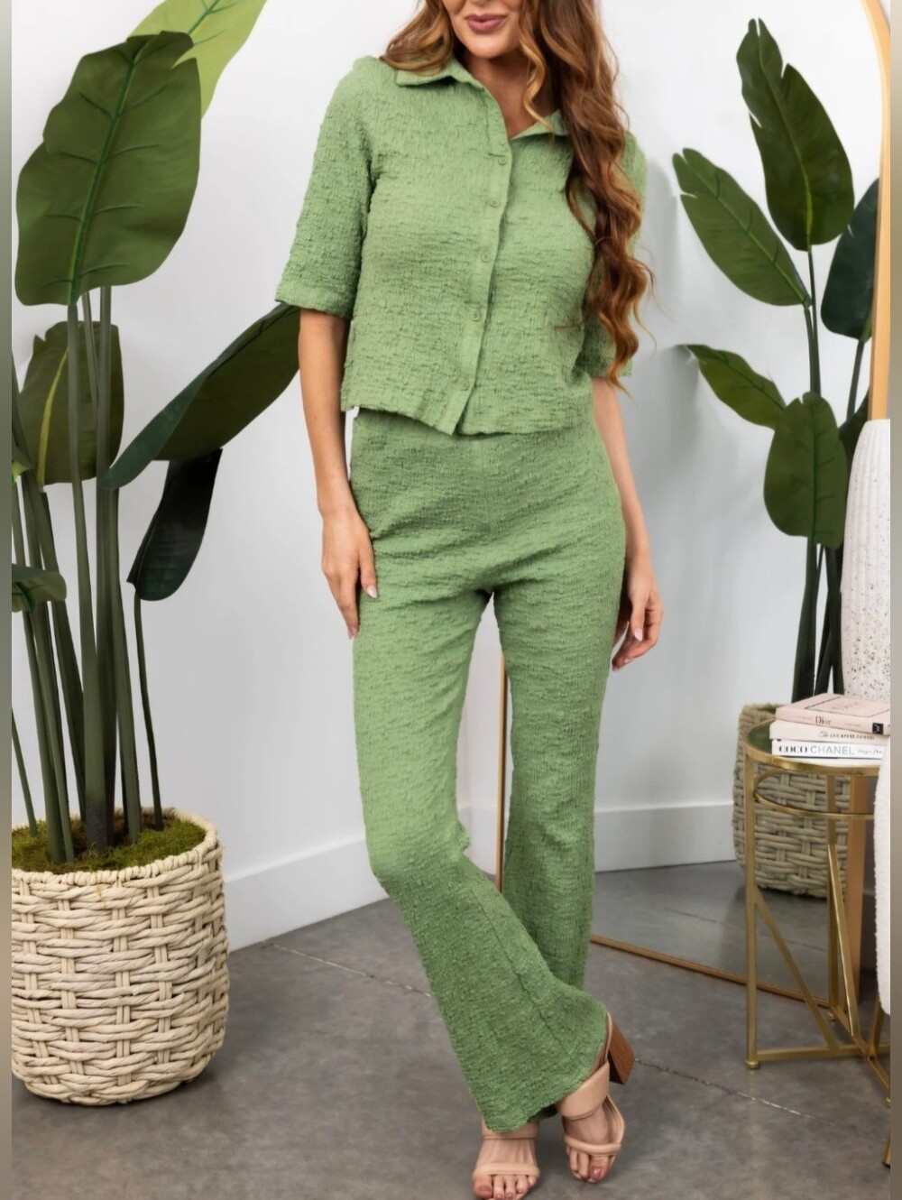 Two Piece Pant Set